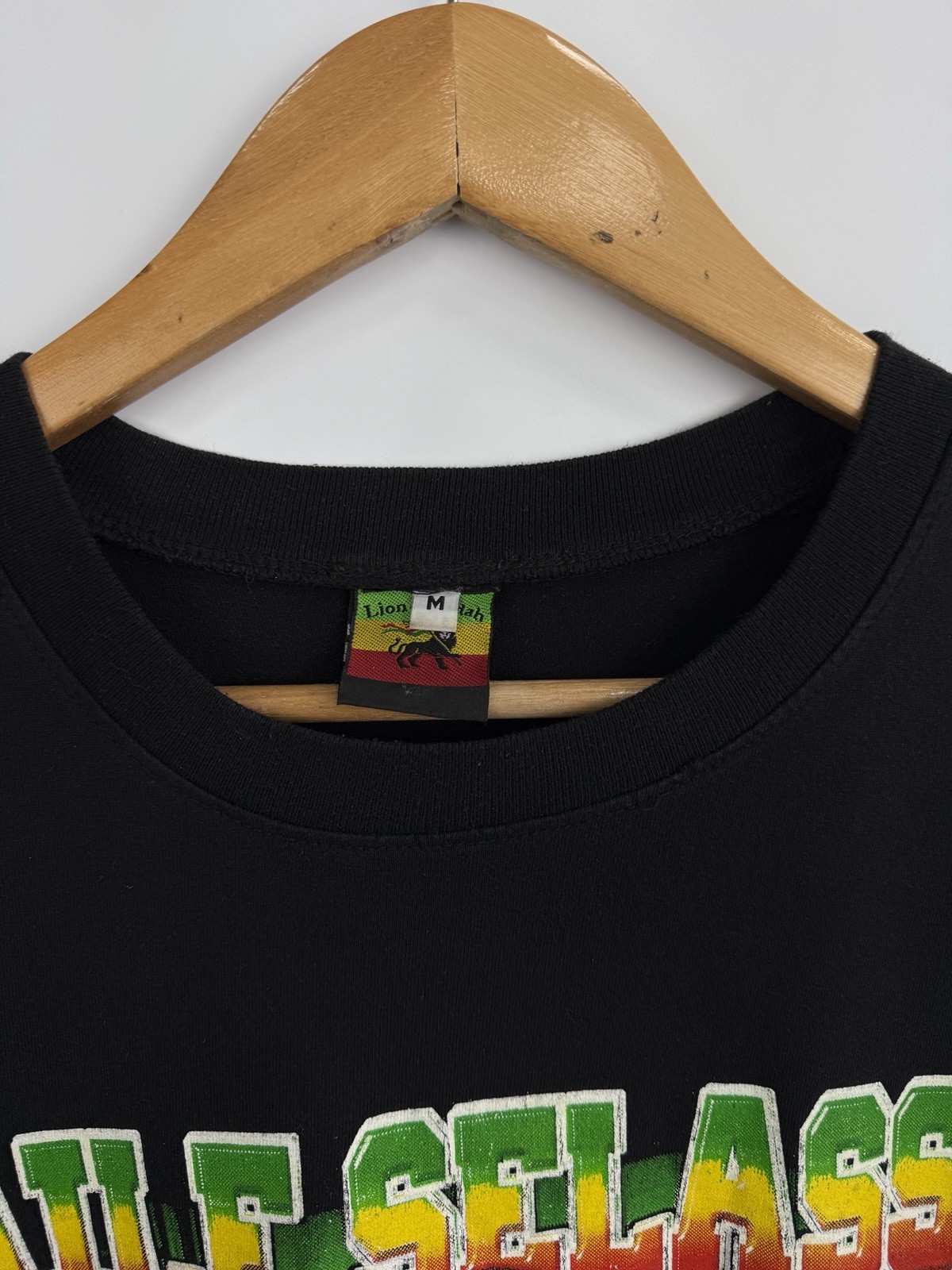 🇪🇹 Vintage 90s Haile Selassie RasTafari Emperor Ethiopia King T-Shirt Size M gallery