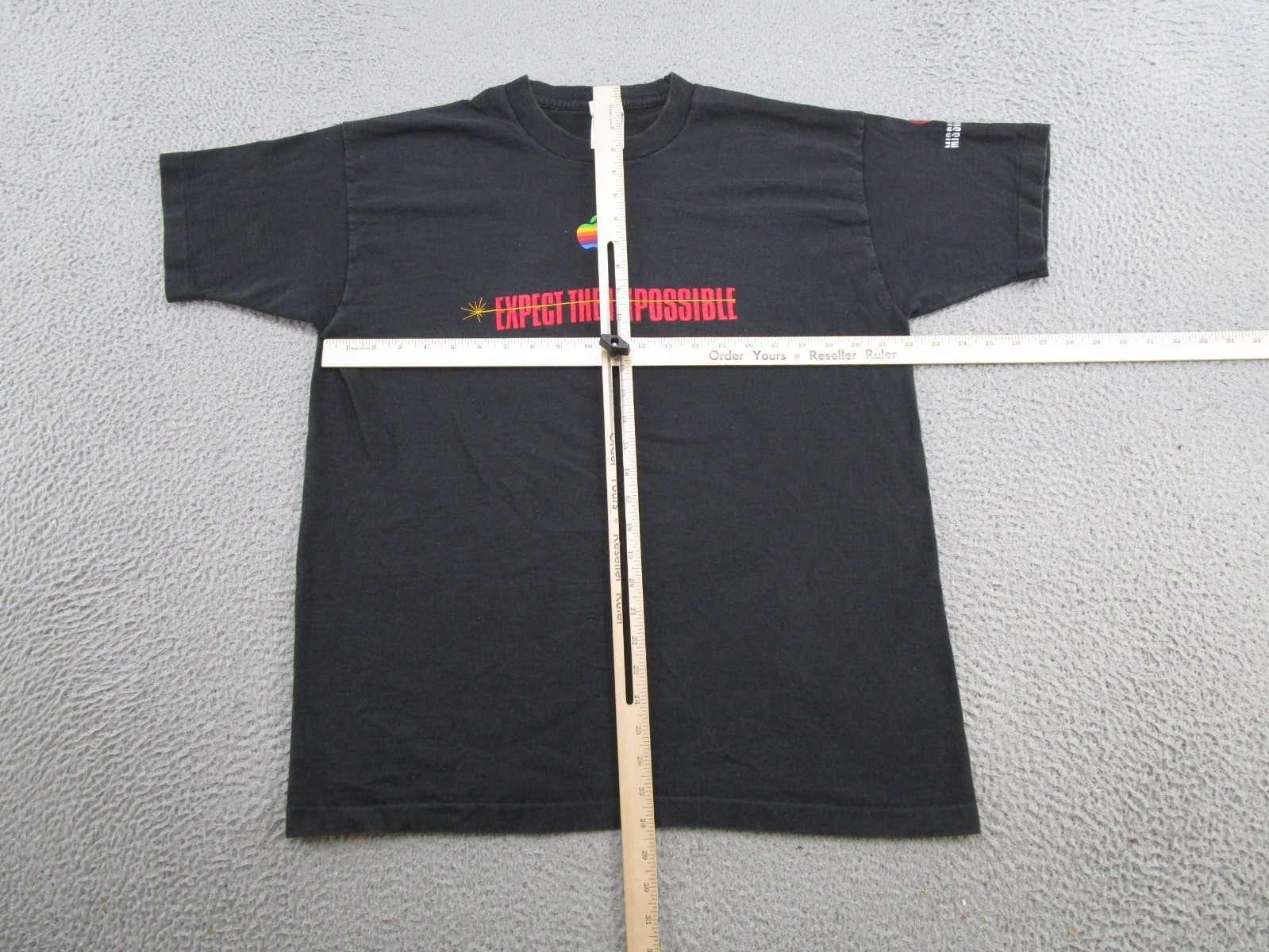Vintage 90s APPLE COMPUTER Mission Impossible XL Promo Movie Shirt Double Sided gallery