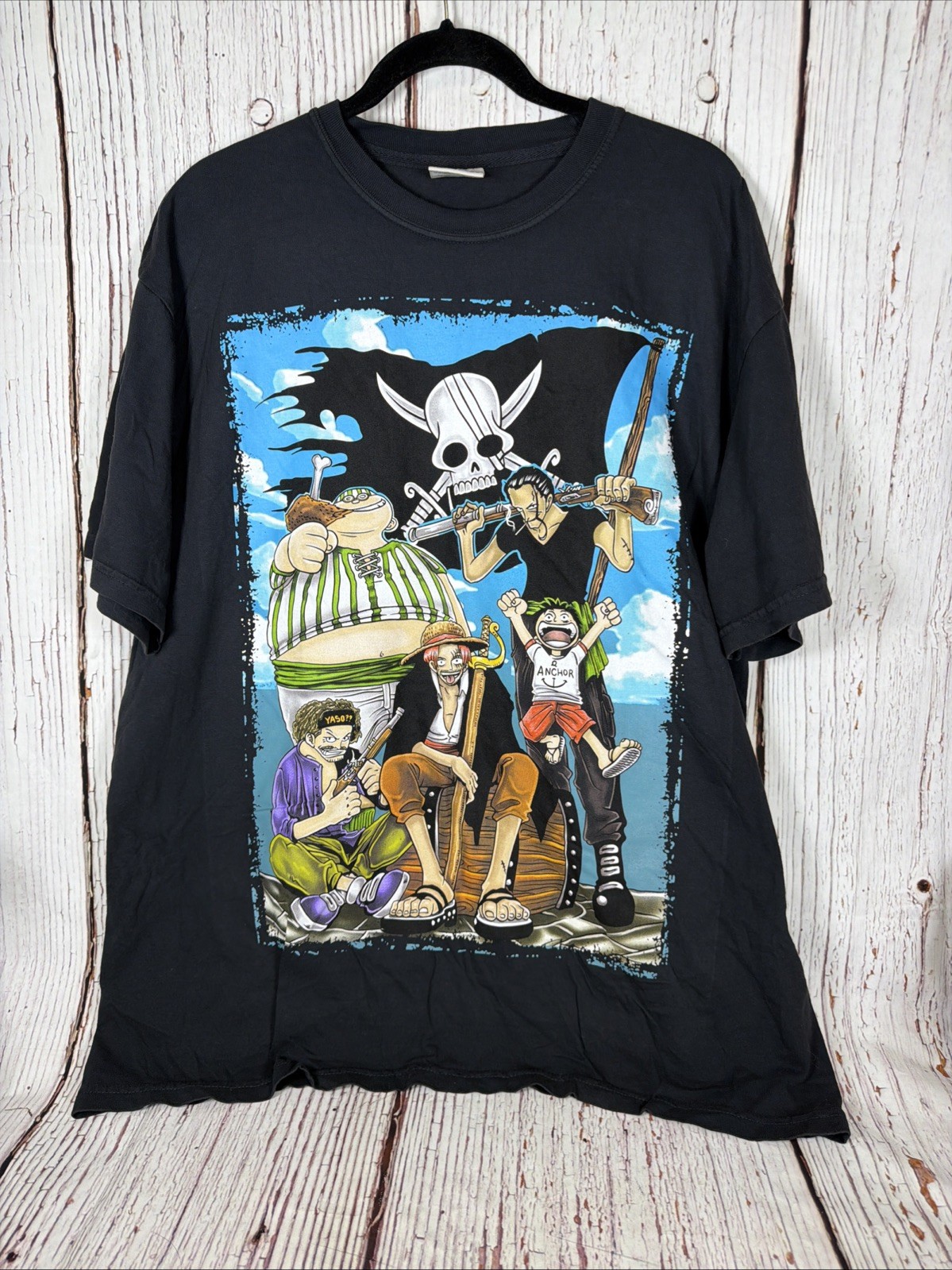 PirateKingEv Joy Shonen Jump One Piece Anime Shirt Comfort Colors Size XL