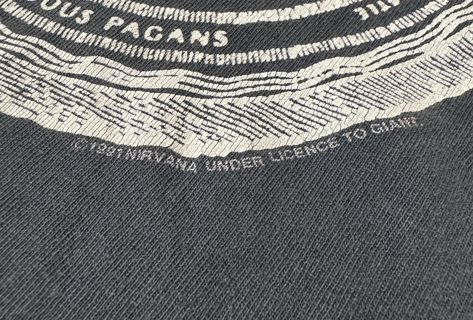 Vintage 1991 Nirvana "Vestibule" T-shirt: First Edition (DETAILS IN DESCRIPTION) gallery