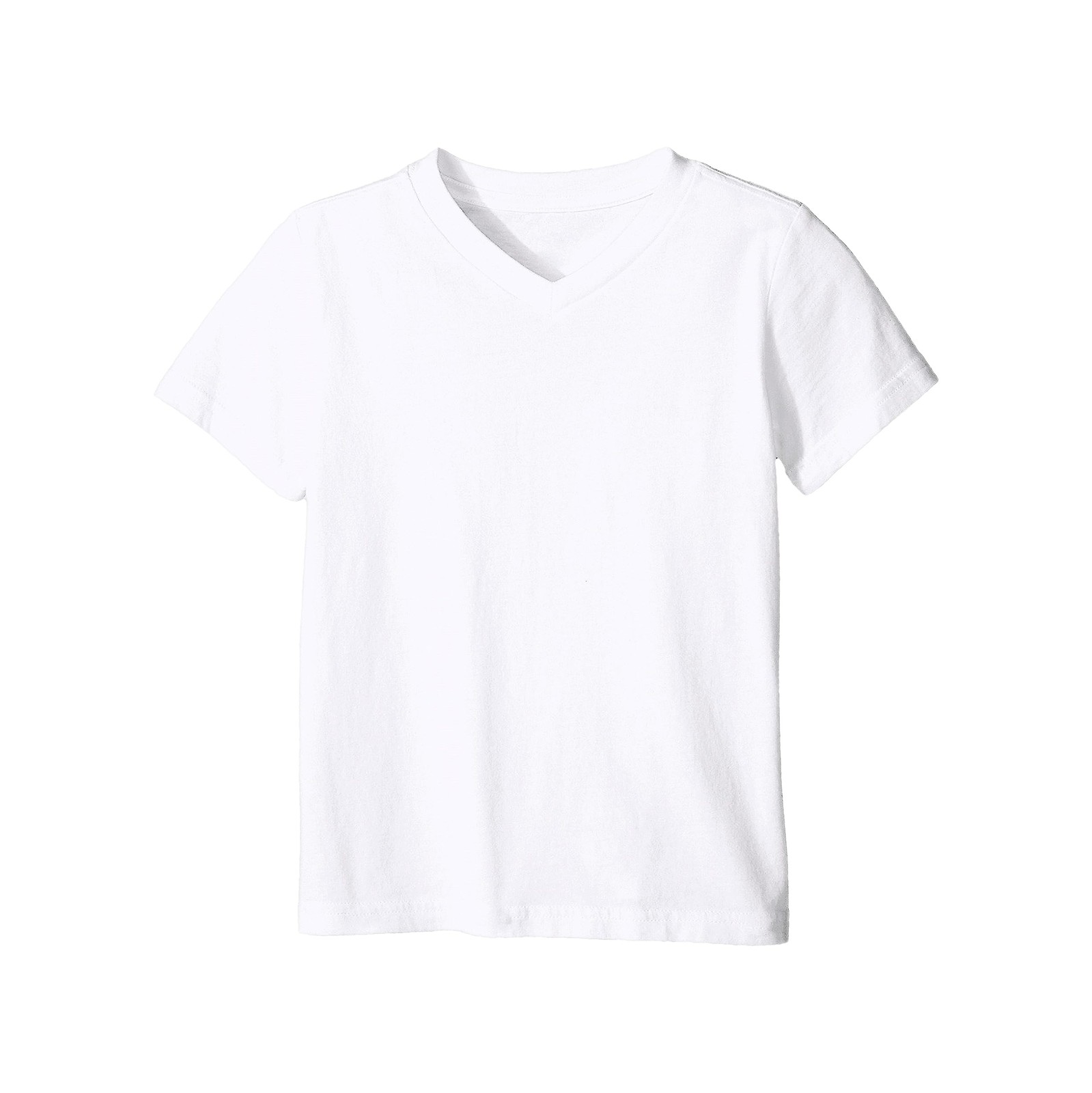 Classic Men's White Short Sleeve Undershirts V Neck T Shirt - Multi & Bulk Wh... gallery
