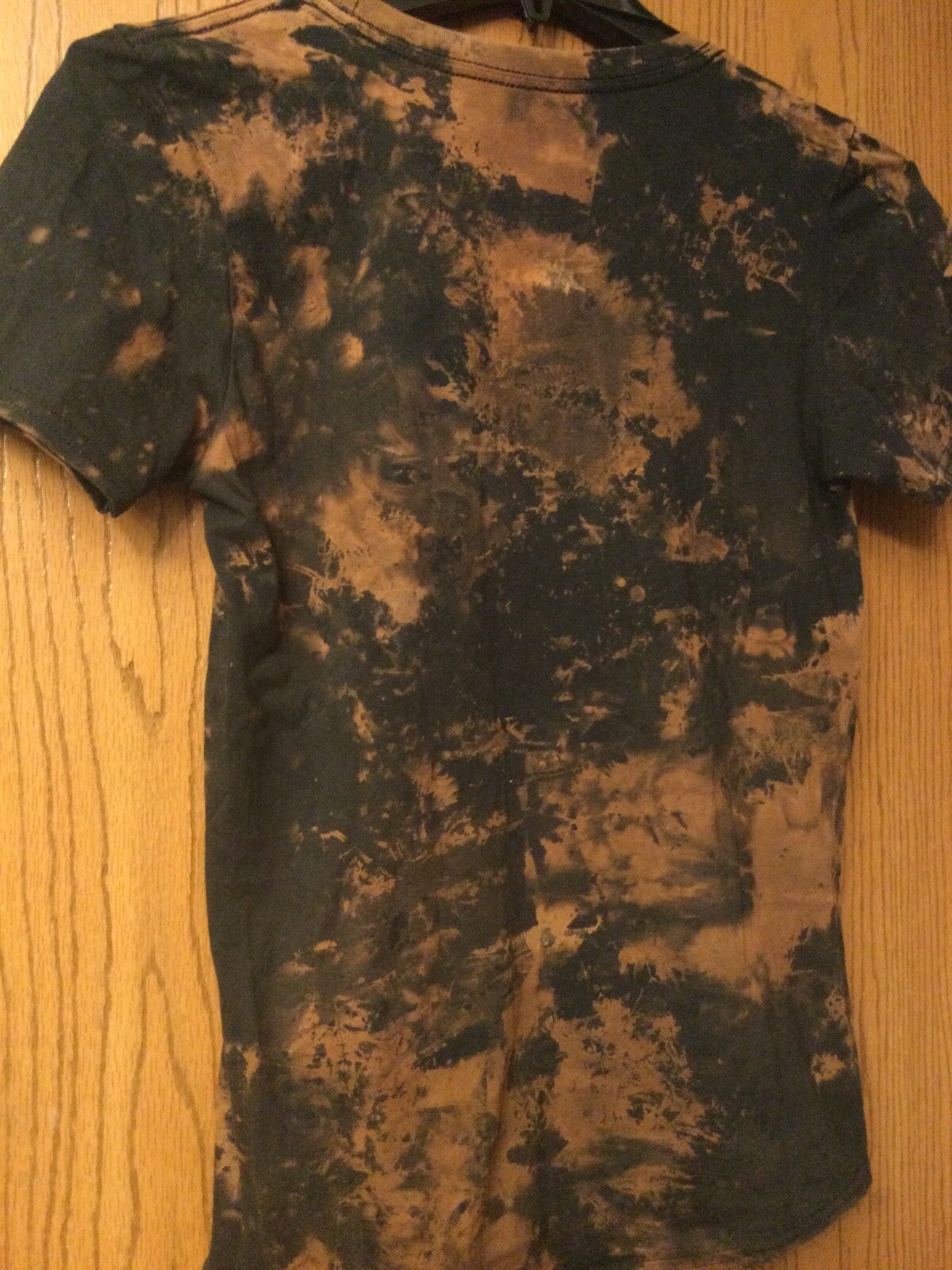 Ramones - Brown Tie Dye Shirt. M. “Ramones 1-2-3-4 “ Brand. gallery