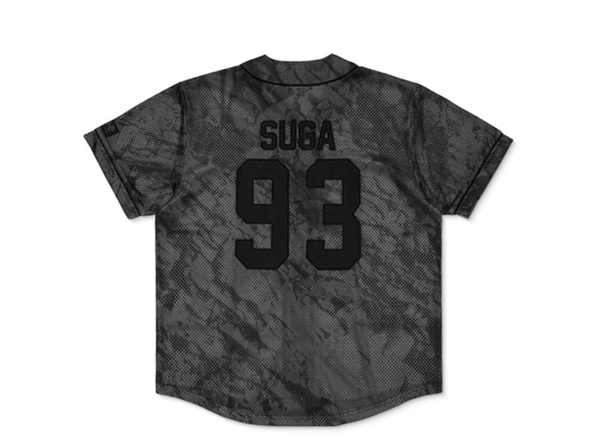 BTS suga s/s t shirt GREY/BLACK JERSEY SIZE L gallery