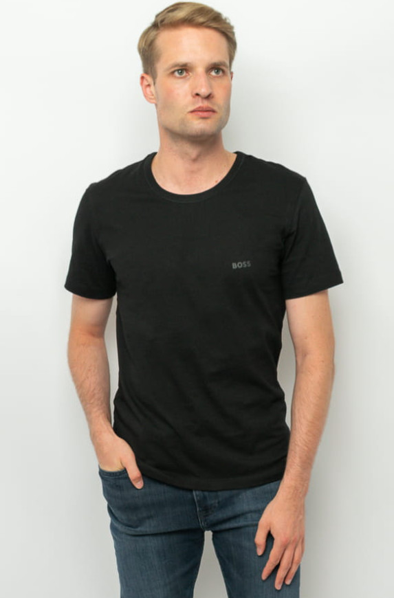 BOSS Mens T-Shirts Multicoloured 3 Pack Short Sleeve With Logo - Size XXL gallery