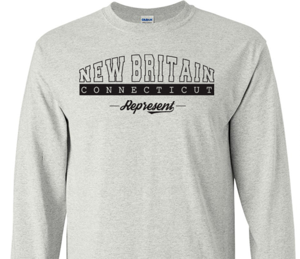 New Britain Connecticut State T-Shirt Long Sleeve Graphic Tee Unisex Apparel gallery