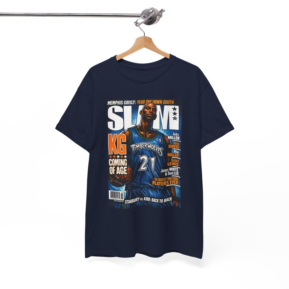 KEVIN GARNETT WOLVES TRIBUTE SLAM Variant COVER UNISEX T SHIRT