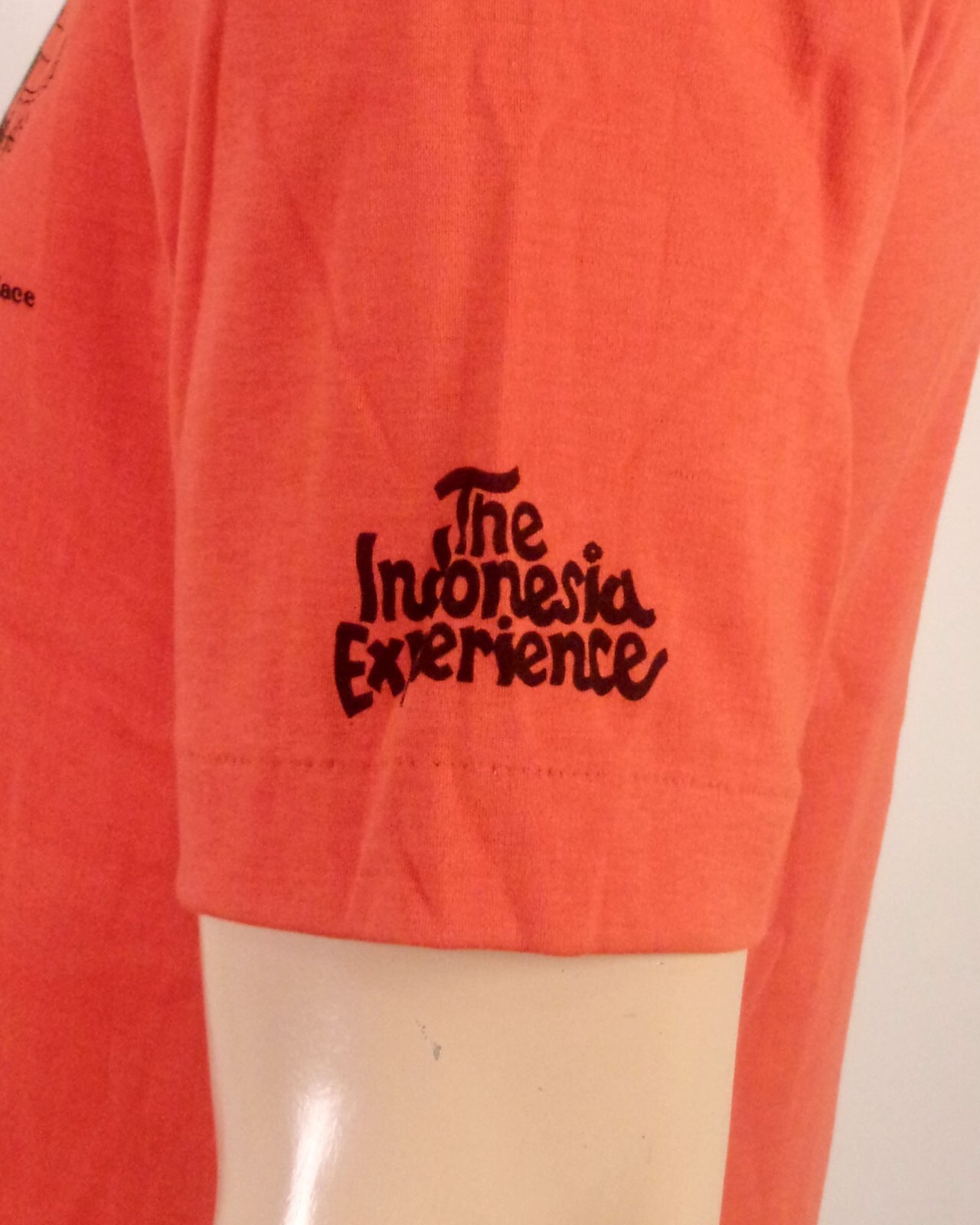 vintage 80s RARE Indonesia T-Shirt Hotel Ambarrukmo Palace 1983 Sun Eclipse L gallery