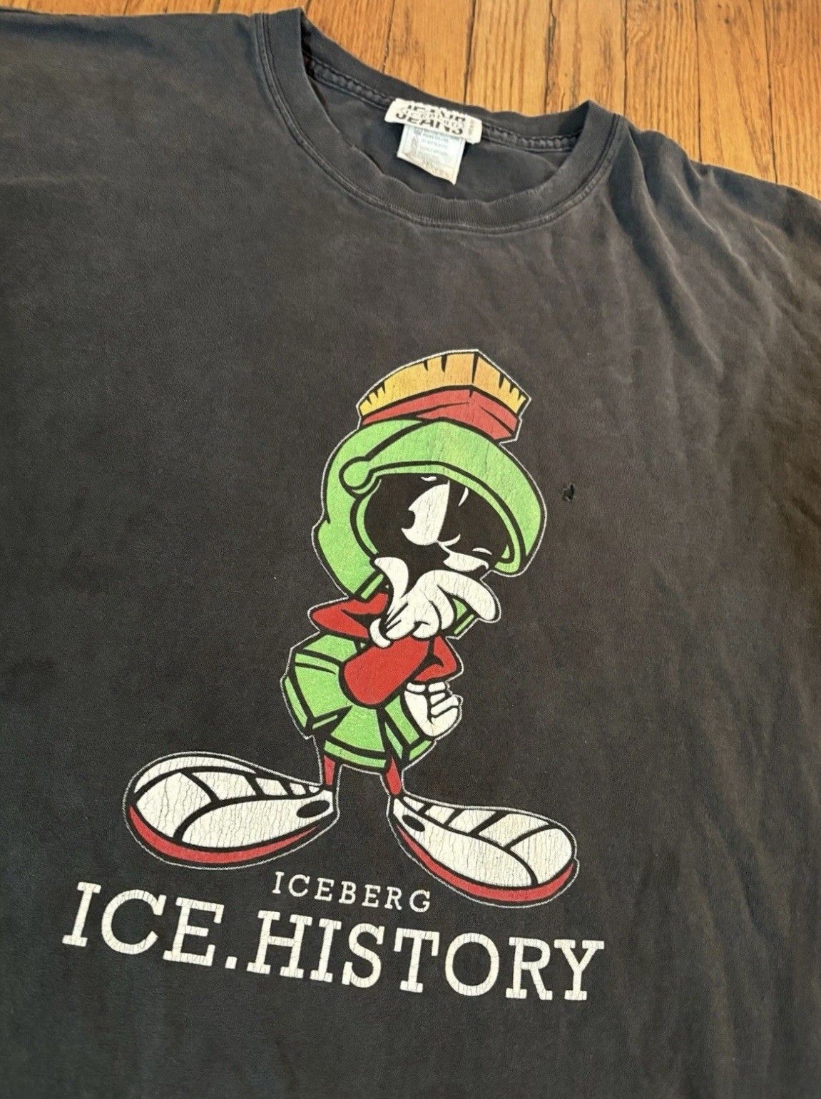 Vintage Iceberg History Double Sided Shirt Marvin The Martian 3XL READ gallery