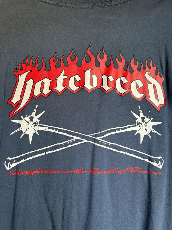 Hatebreed Satisfaction Is The Death Of Desire T Shirt Full Size S-5XL