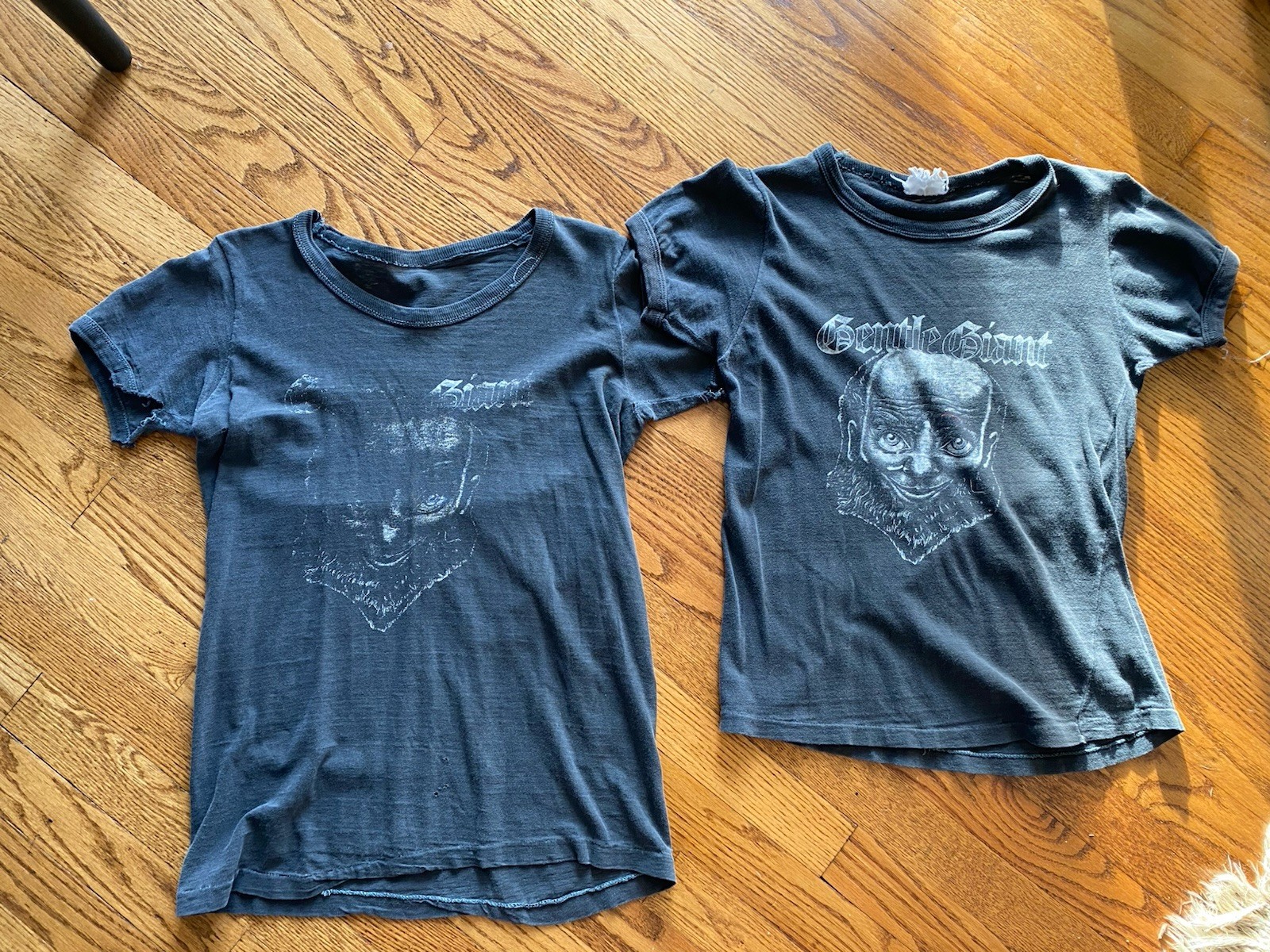 Vintage 1970s Lot Of 2 Gentle Giant British Band Single Stitch T Shirts gallery