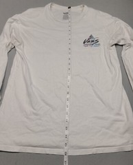 Vans OFF THE WALL Mens Medium Long sleeve Decal T-shirt top White