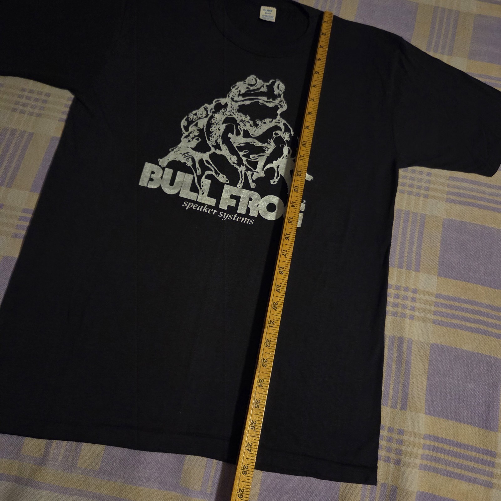 Vintage Bullfrog Speaker Systems T Shirt XL 70s 80s Kicker Subwoofer Frog Music gallery