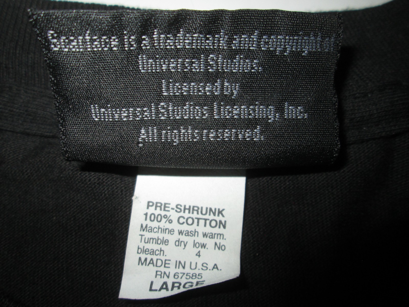 Scarface Clothing Co. Big Graphic Shirt Men's L Vintage USA gallery