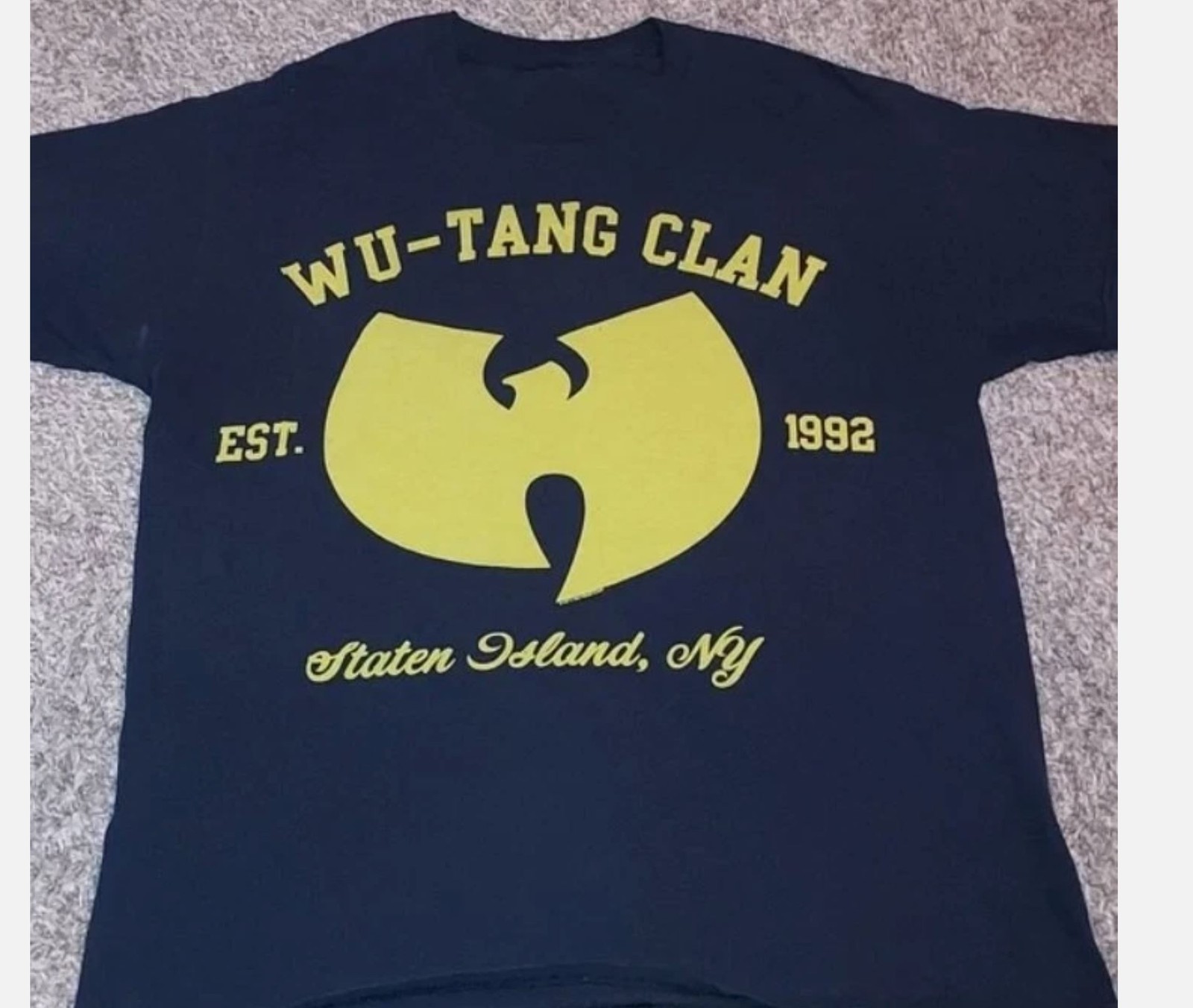 Wu-Tang Clan since 1992 T-shirt – music Navy Men’s T Shirt