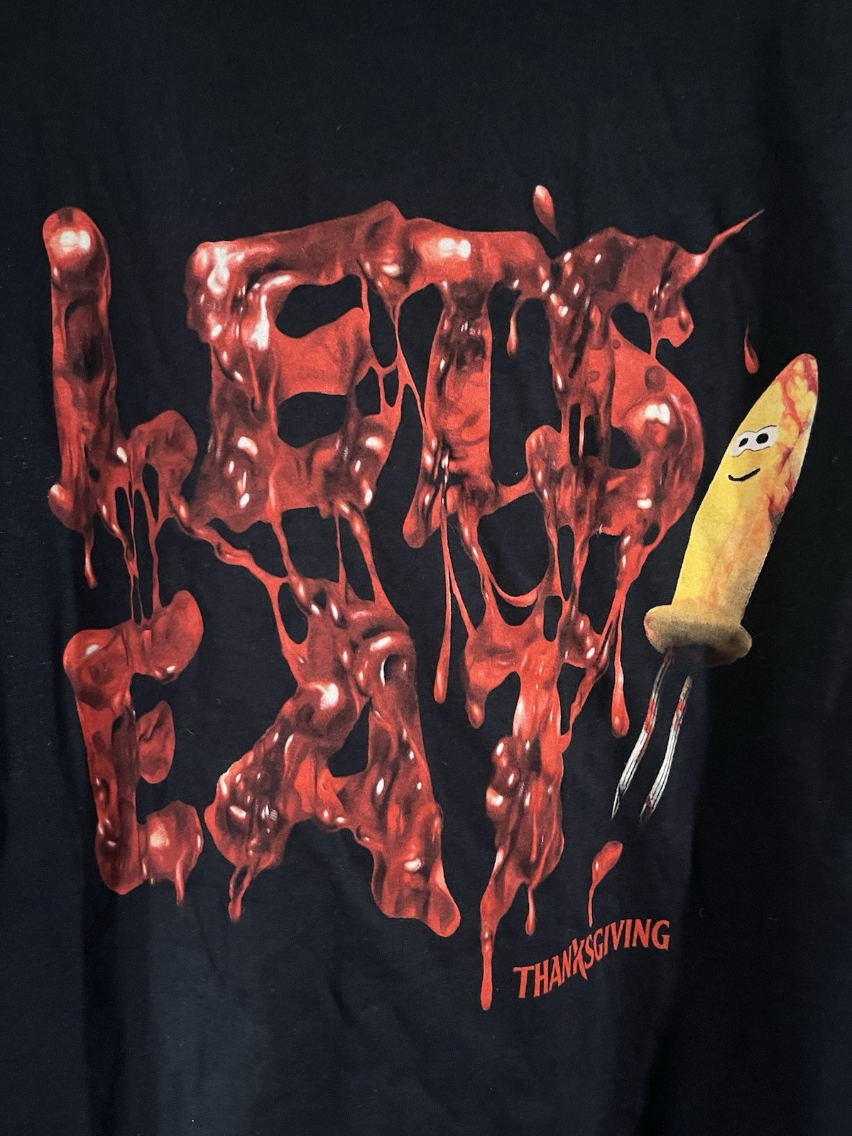 Thanksgiving Horror Movie Eli Roth T-Shirt 4XL gallery