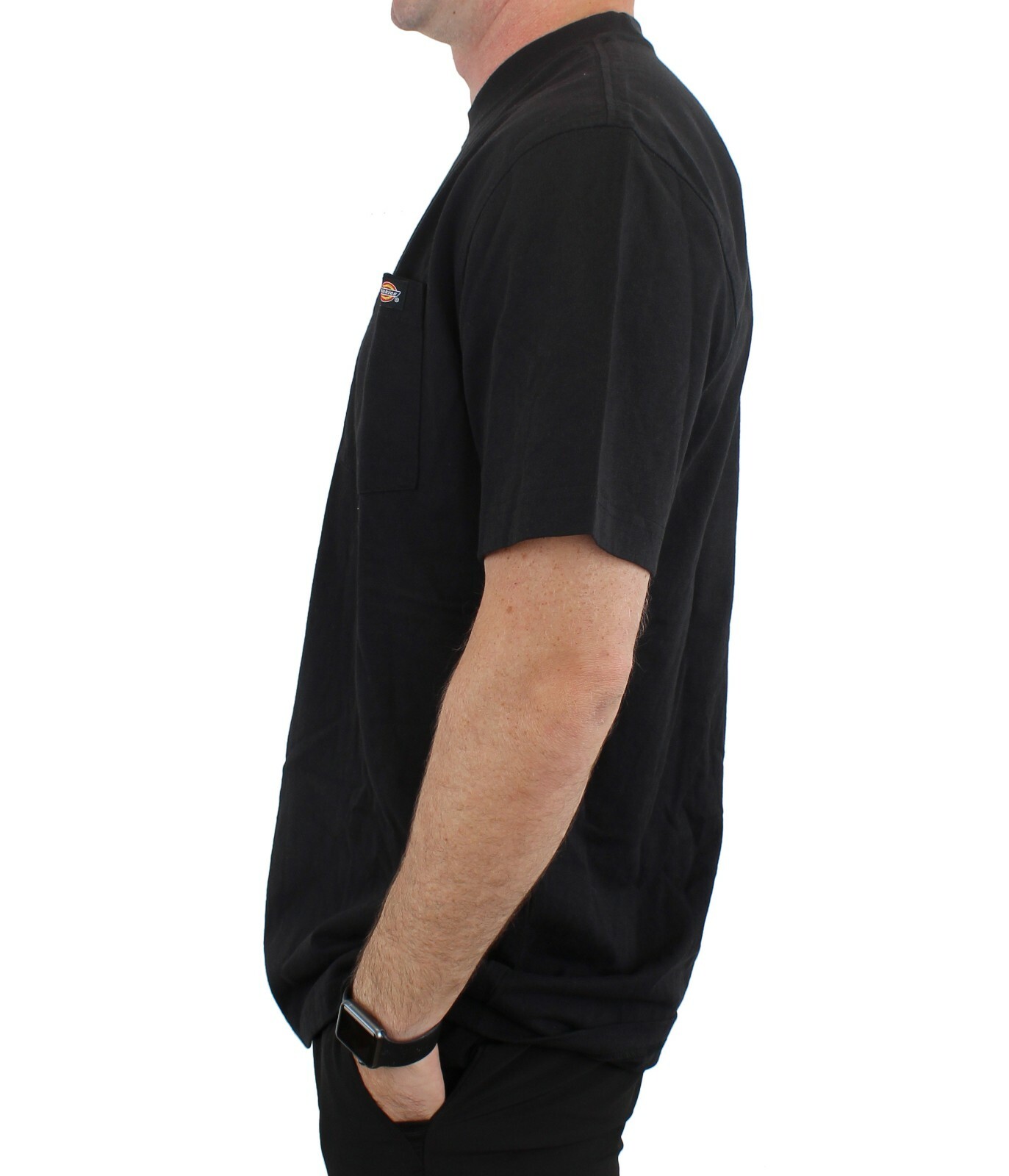 Dickies Men's Jersey T-Shirt 50/50 Heavyweight Short Sleeve Pocket Crew Neck Tee gallery