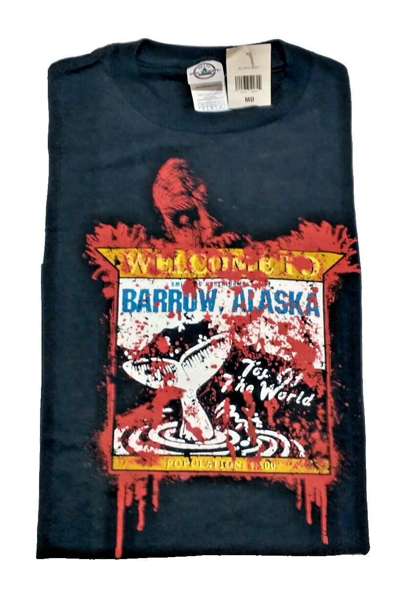 Rare 30 Days Of Night - M Medium Black T-Shirt NEW w/ Tag Vampires Horror Blood gallery