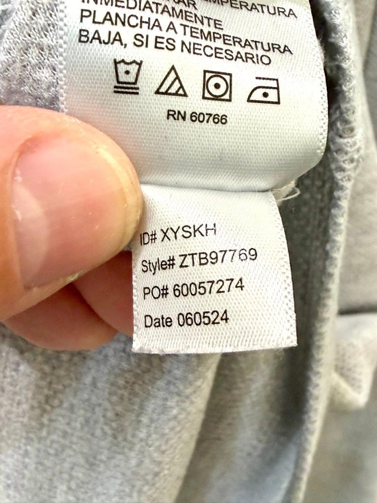 Tommy Bahama Shirt Mens Large Gray Long Sleeve Marl Knit Marlin Logo Pullover gallery