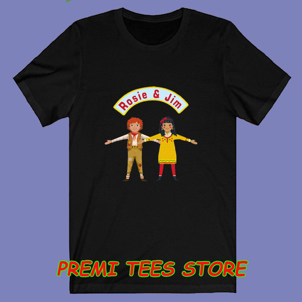 Rose And Gin Funny 90 s TV Show Men’s Black Size S-3XL