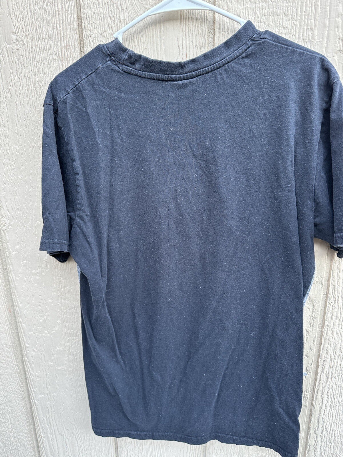 Vintage South Pole Men’s T-Shirt Size L Unique Pattern Black Color Two Tone gallery