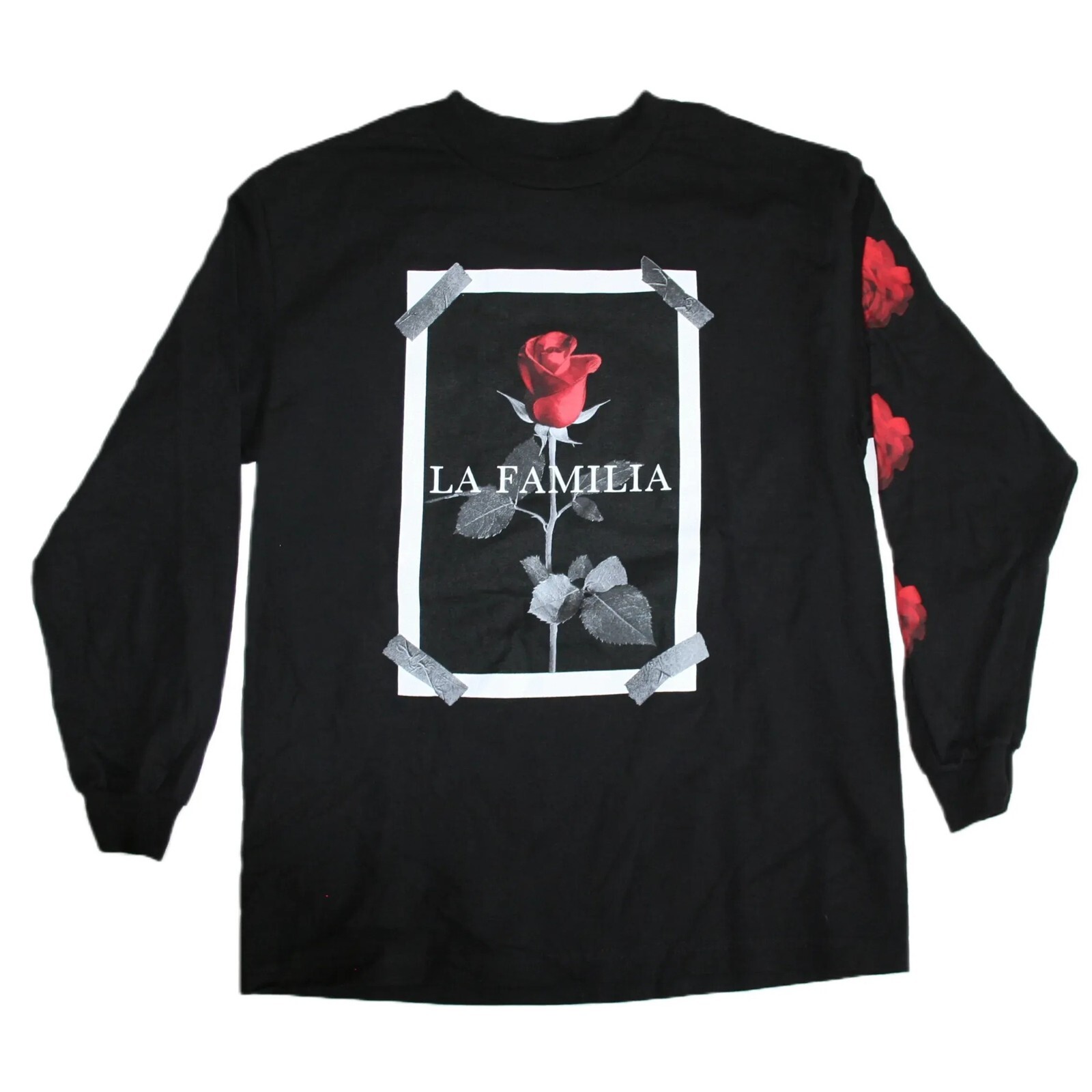 Familia Forever La Familia Graphic Print Long Sleeve Men’s T-Shirt – NWT