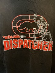 Vintage Ecko Unltd Complex Dispatcher Graphic Tee Shirt Black 3XL Green Goblin