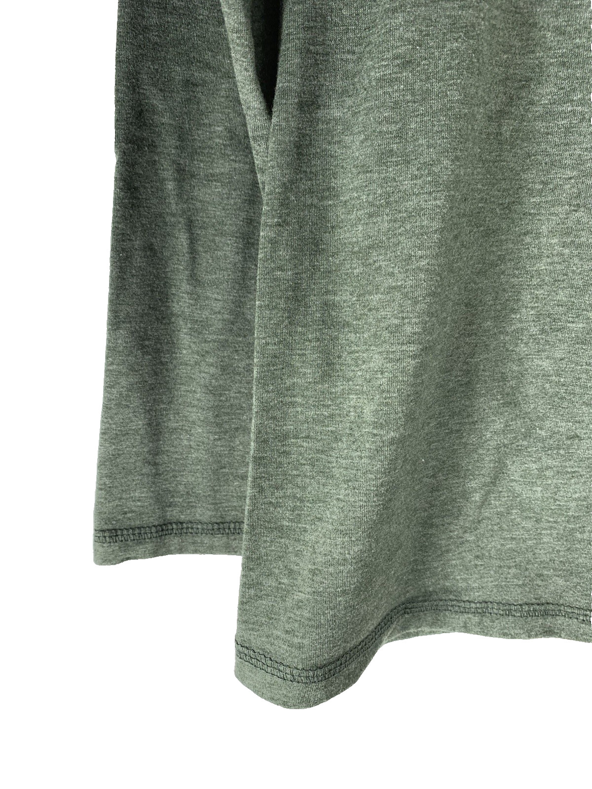 MENS NITAGUT SZ M HENLEY 3 BUTTON PULLOVER LONG SLEEVE T-SHIRT NWOT GREY COLOR gallery