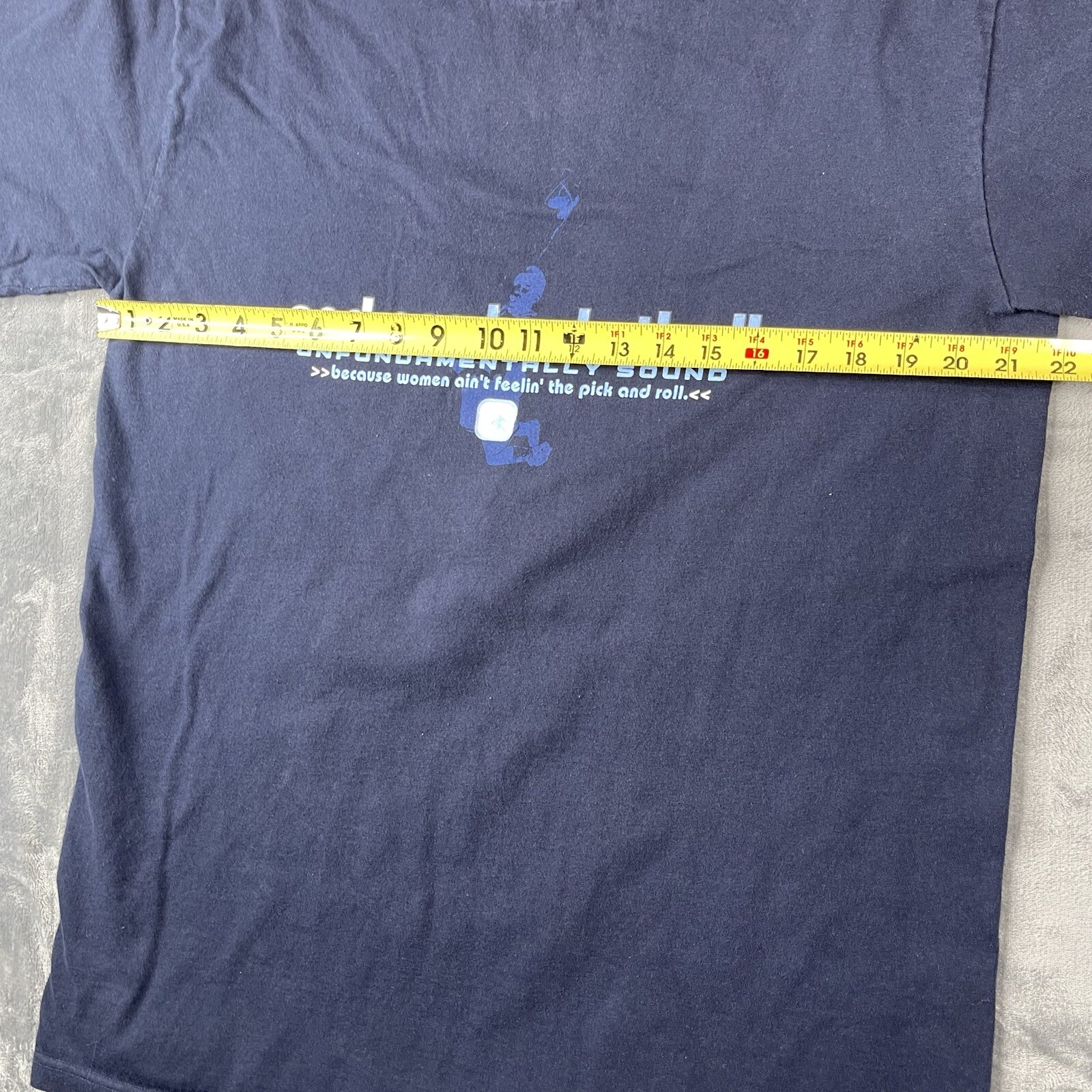 Vintage AND1 Shirt Mens Large** Basketball Blue Quote Women Funny Streetwear Y2K gallery