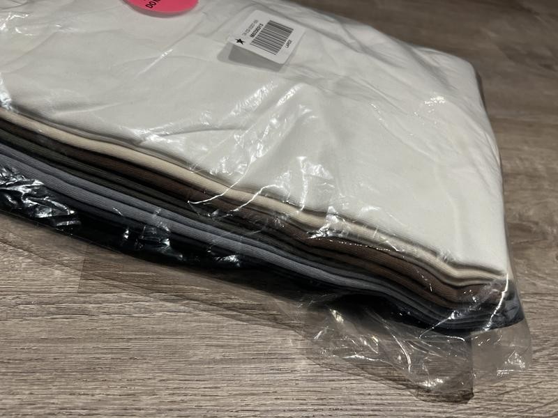 Abercrombie & Fitch Relaxed Essential Tees 7-Pack size L, M, S 100% Cotton #I0-2 gallery