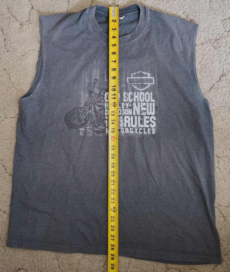Harley Davidson tank top Hillbilly H-D Gatlinburg TN No size tag see measurement gallery