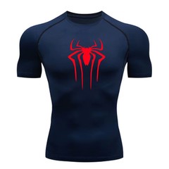 Men’s Compression Gym T-Shirt Quick Dry Short Sleeve Fitness Running Tee Shirt