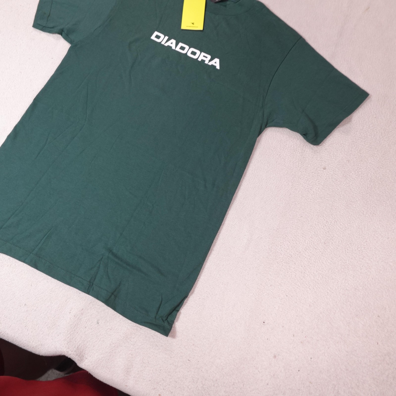 Diadora Shirt Mens Small Green Soccer Logo Outdoor Sports Exercise Gym Run New gallery