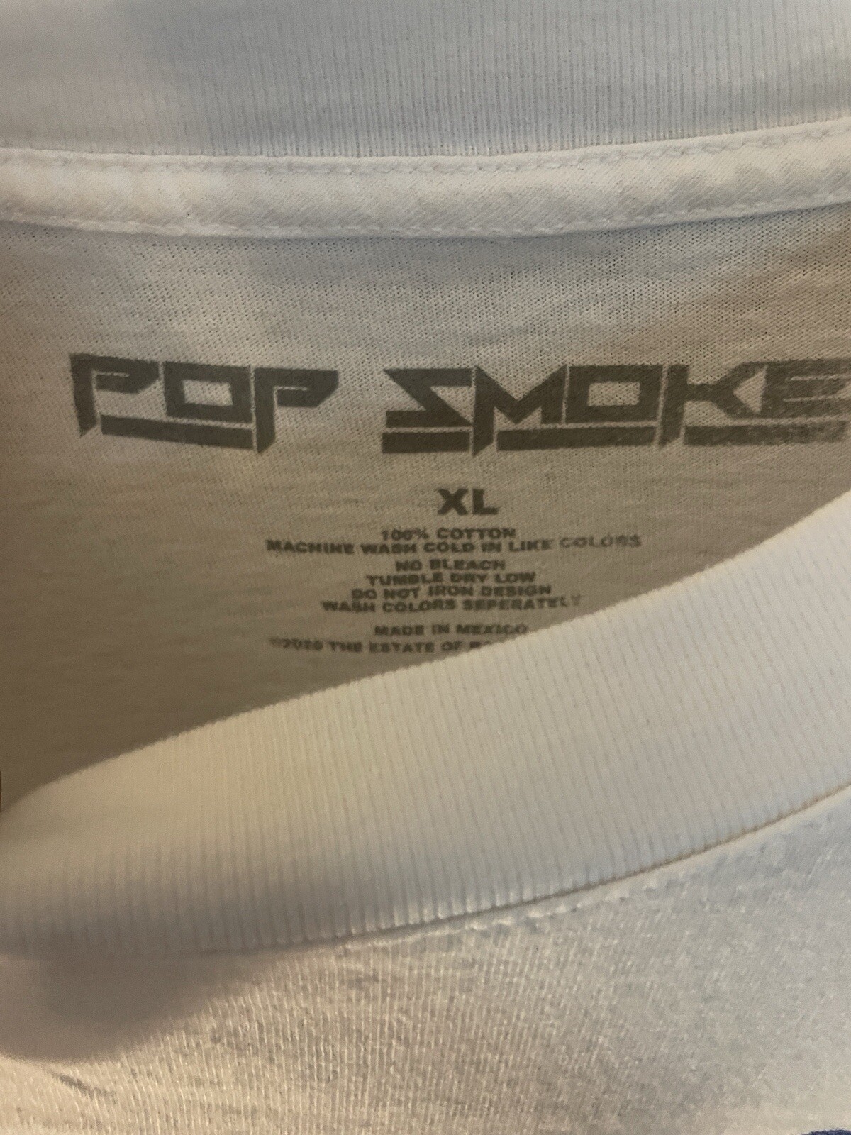 Pop Smoke x Virgil Abloh Stop the Violence Shirt gallery