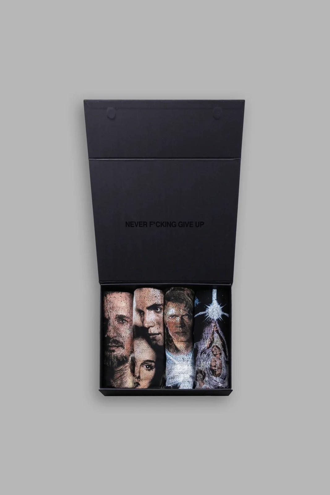 DARC SPORT STAR WARS SERIES "SIDE-BY-SIDE" TEE BOX SET IN BLACK. SIZE MEDIUM gallery