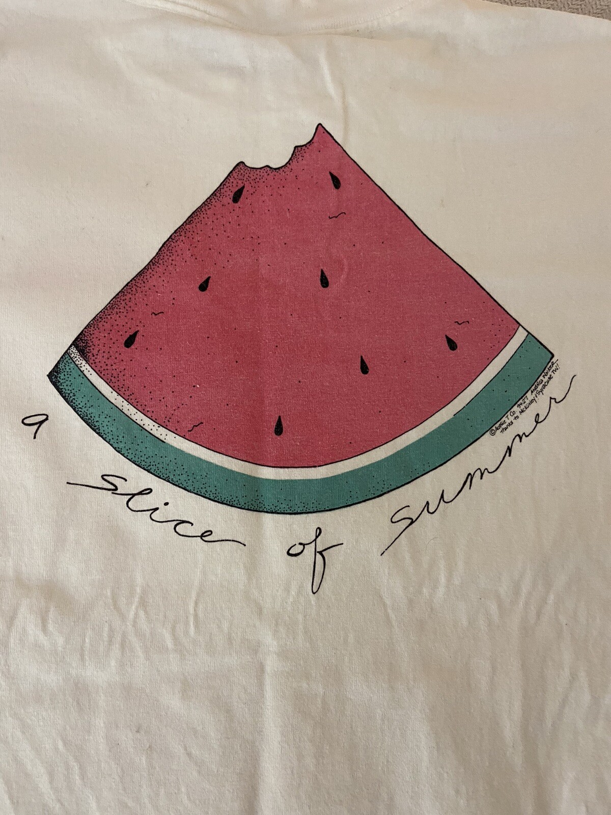 vintage. t shirt .1994 . Andrea Waiker Aussie T. size XL. gallery
