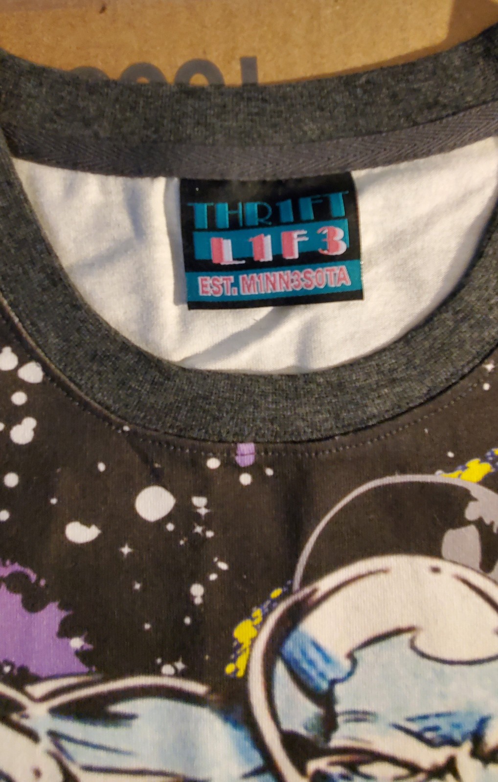 Thr1ft L1f3 Silver Surfer Marvel Comics All Over Print Shirt Size S Thrift Life gallery