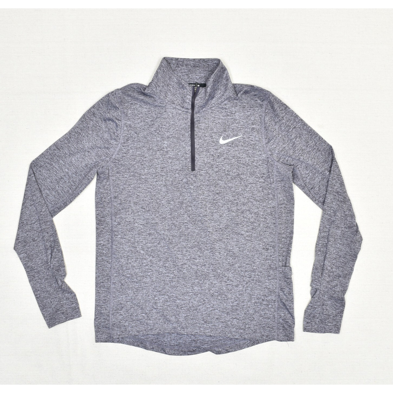 Nike Women’s 1/4 Zip Pullover Sweatshirt Polyester Purple Size S Dri Fit Running