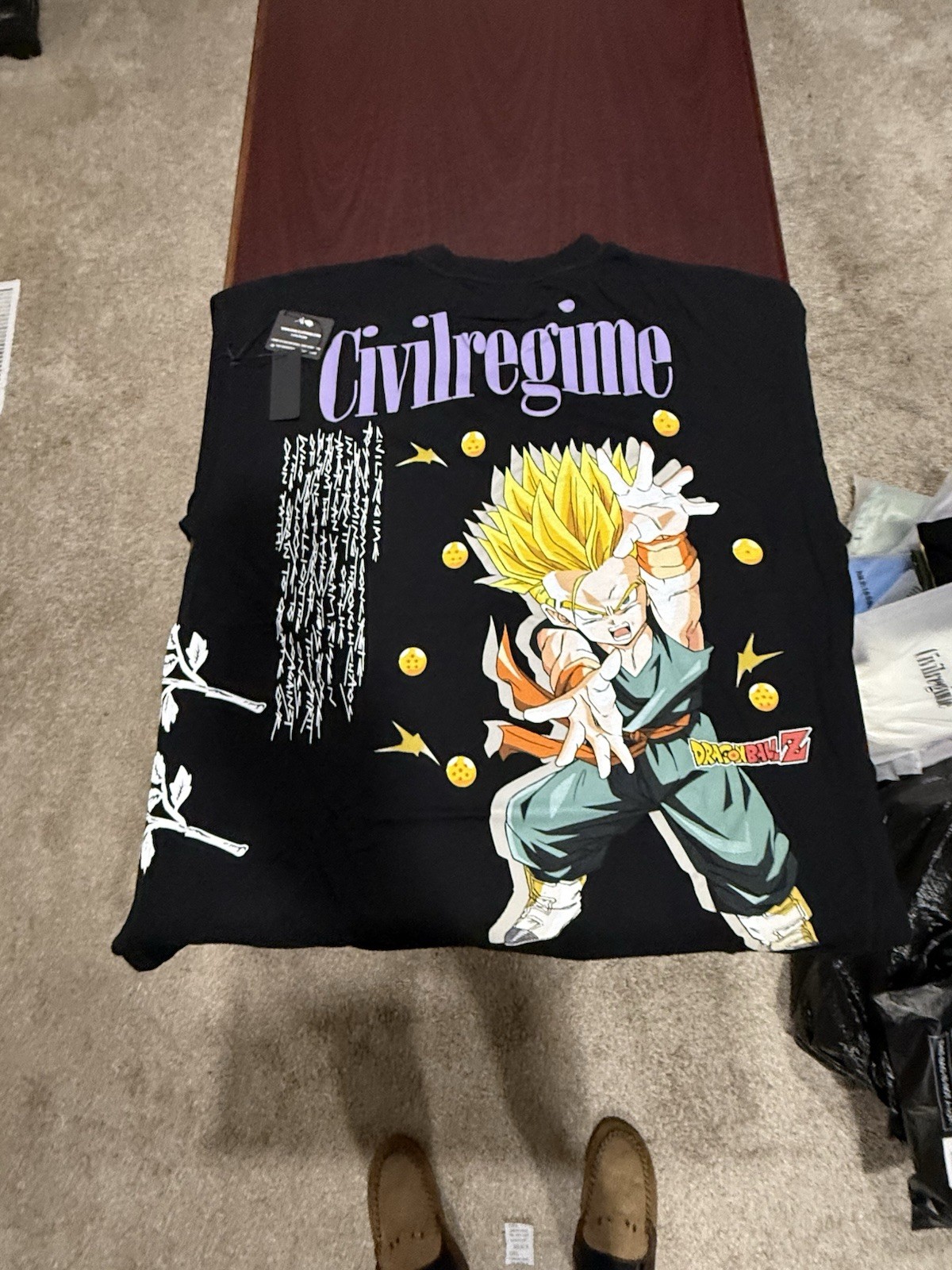 Civil Regime X Dragon Ball Z Trunks Tee gallery