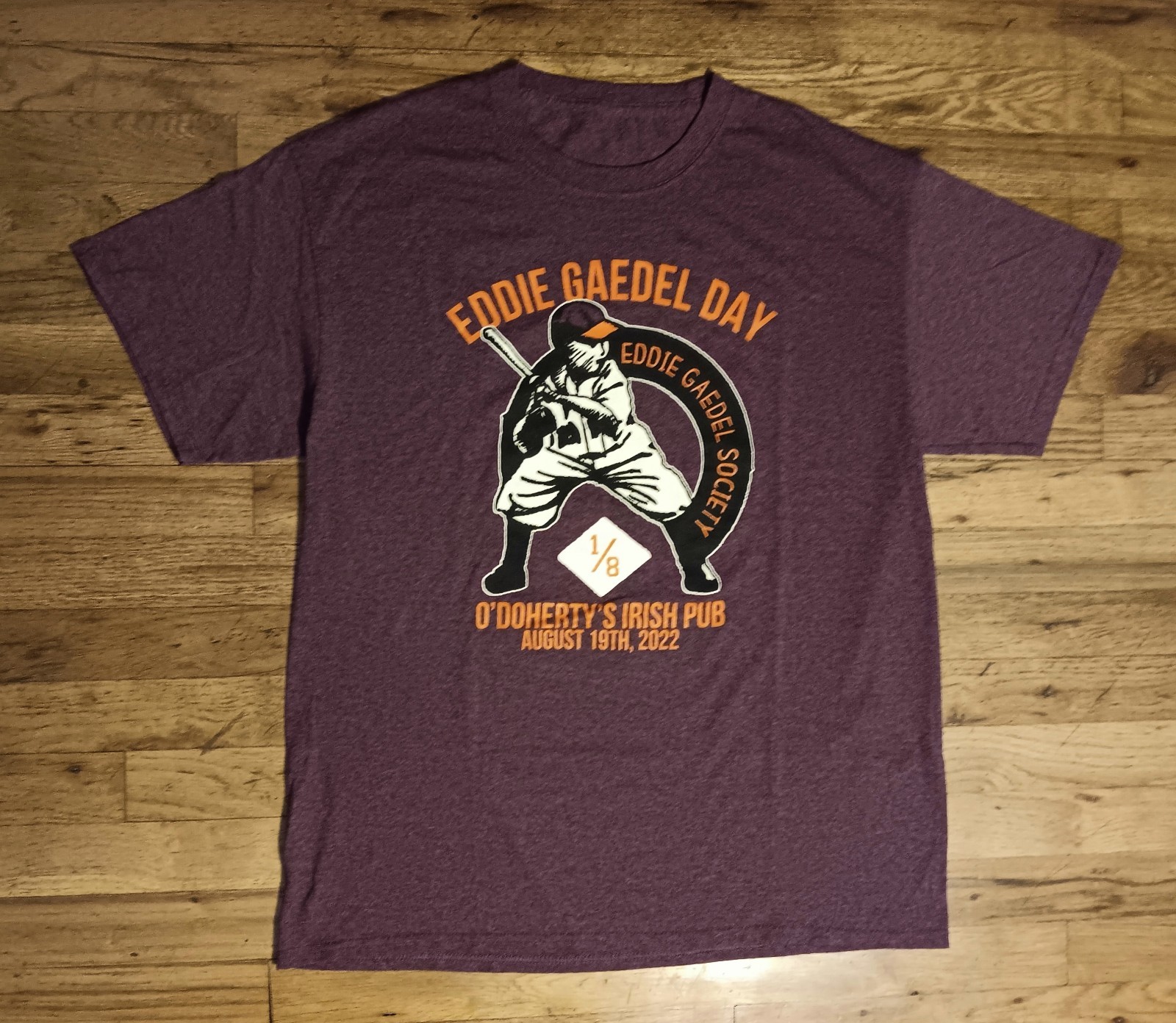 St Louis Browns Eddie Gaedel t-shirt XL NEW Baseball History Baltimore Orioles gallery