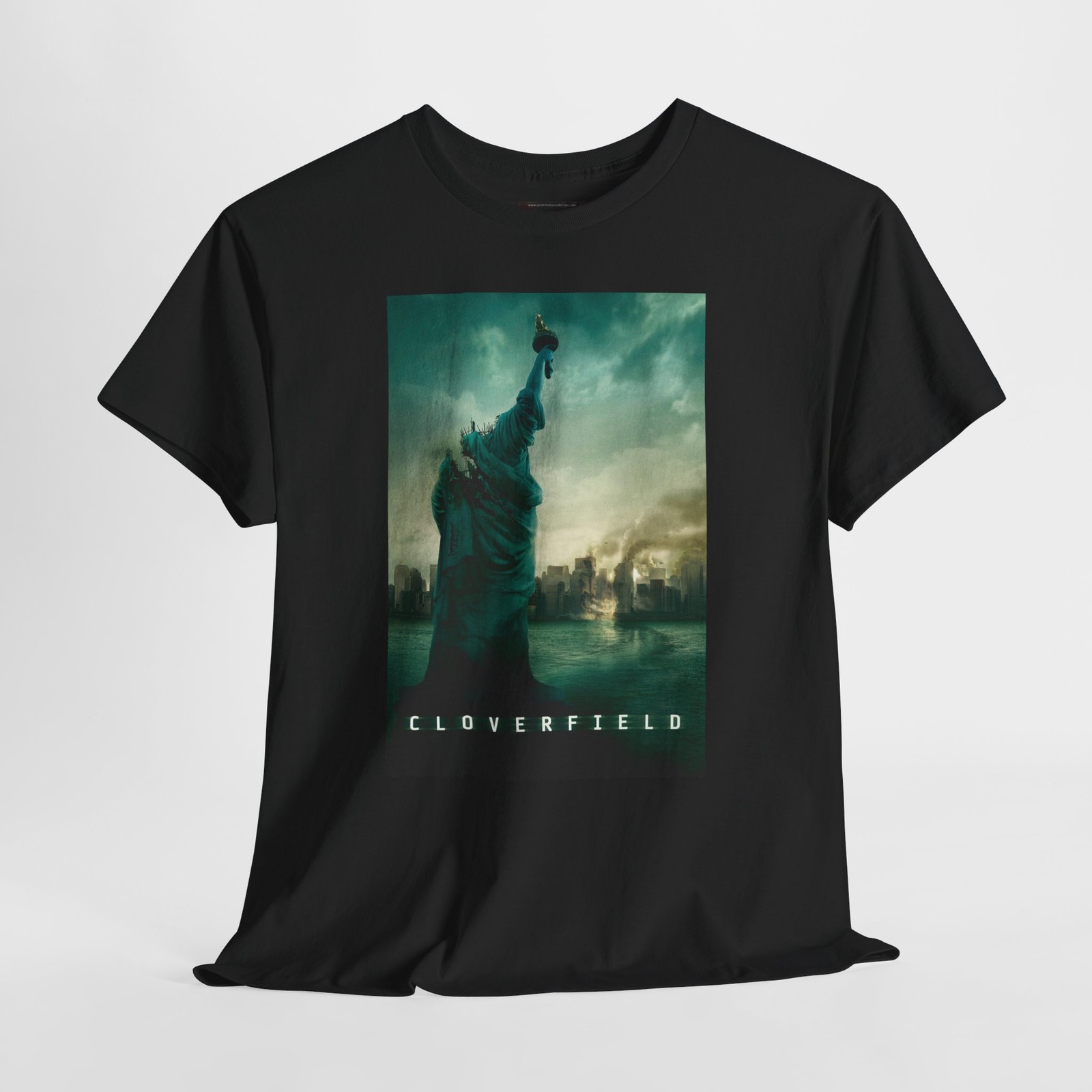 Cloverfield 2008 Retro Movie Poster Horror Unisex Graphic T-Shirt gallery