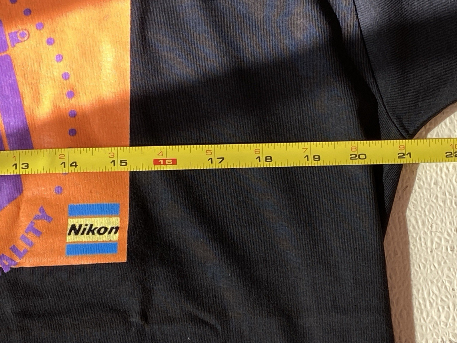Vintage 90s Promo Tee Shirt "CALUMET / NIKON". NEW: never be worn. gallery
