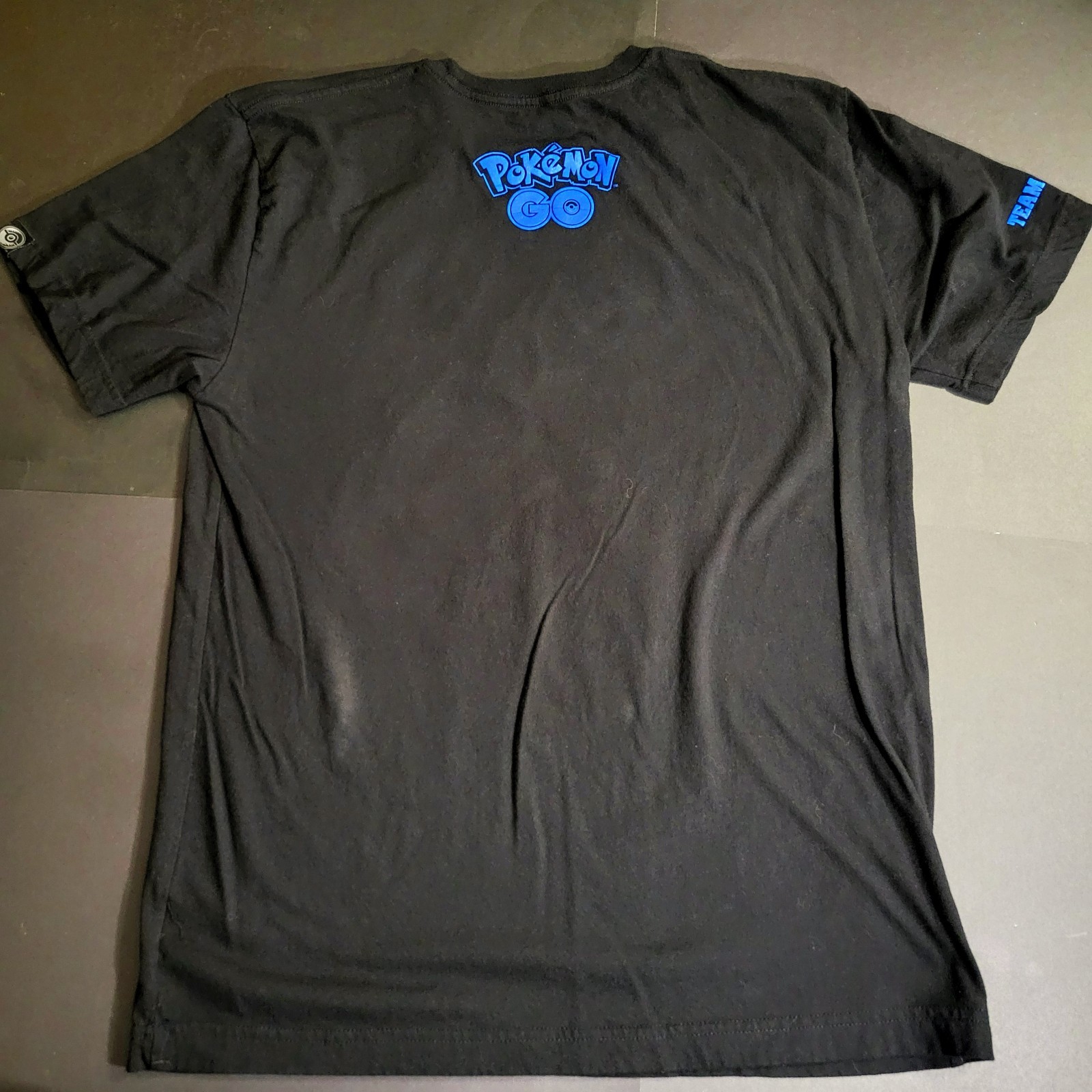 Pokemon Go Team Mystic Official Licensed Pokemon Center Tee Shirt Size L Black gallery
