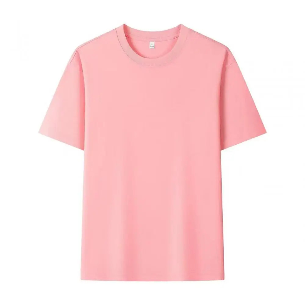Men And Women100% cotton summer loose casual solid color fashionable slim fit r gallery