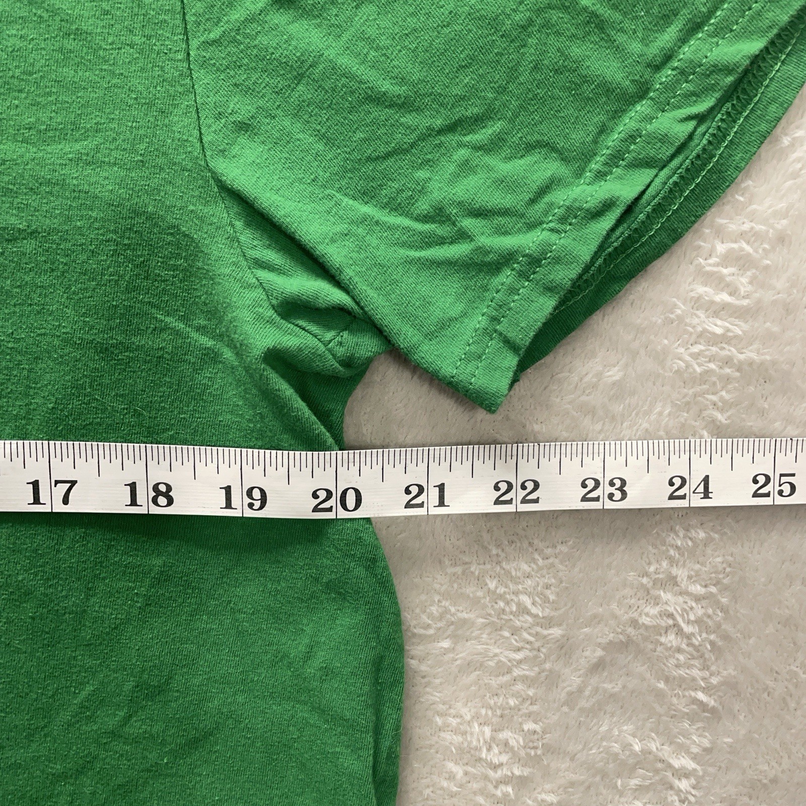 The Office NBC Dunder Mifflin Paper Company Green Logo Lucky T-Shirt Men's L gallery