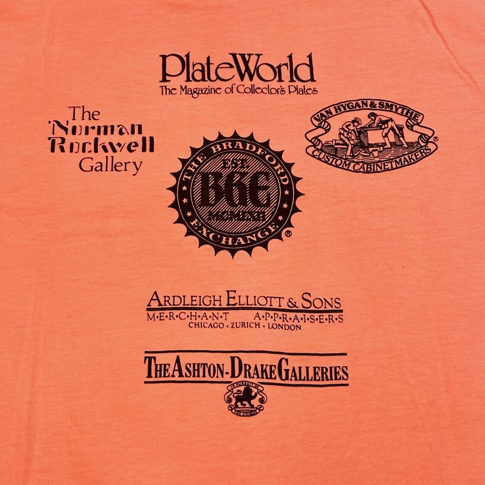 Vintage 1990s The Quest To Be The Best Bright Neon Orange T-Shirt Size Large gallery
