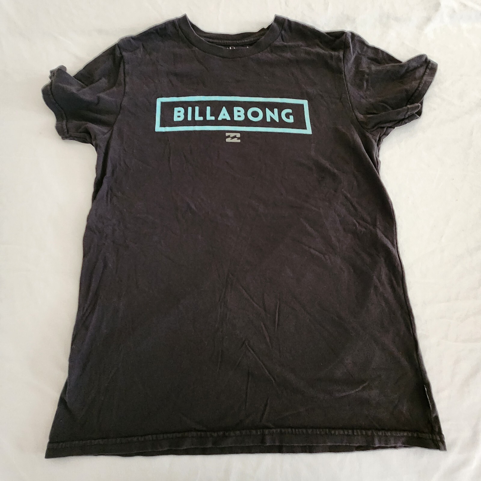 Billabong The Core Tee Black Short Sleeve Cotton Logo T-Shirt Men's S gallery