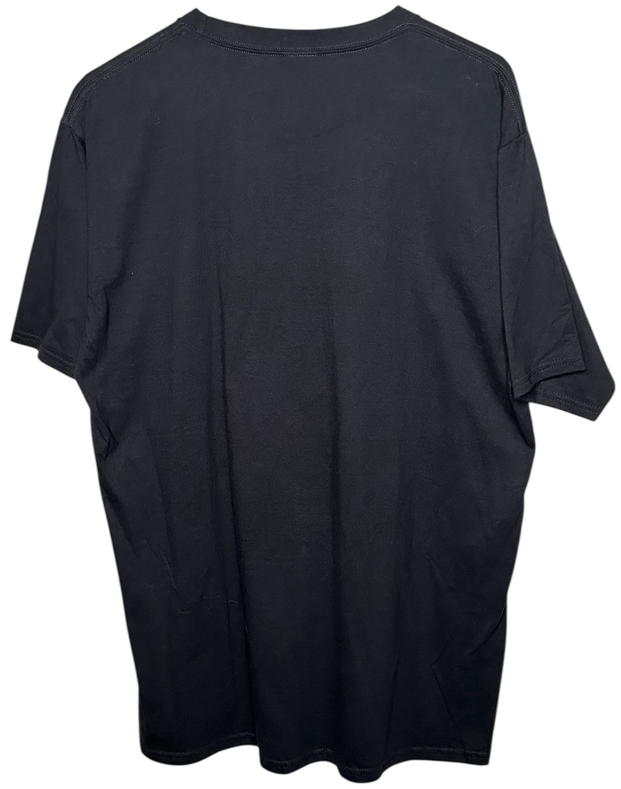 Port & Co Ring Spun T-Shirt Sz M Black Unisex Engineer Glass Half Full Fun Joke gallery