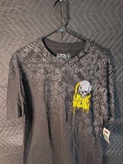 2015 Metal Mulisha REPEAT Short Sleeve Crew T-Shirt Black Mens Large Vintage Y2K