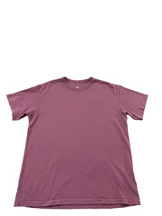 Nike The Nike Tee Mens L Light Mauve Cotton Short Sleeve Loose Fit