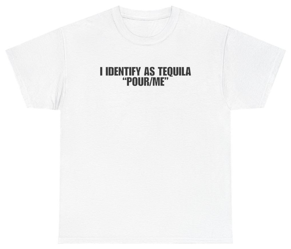 Funny Tequila Shirt, I Identify As Tequila | Unethical Threads gallery